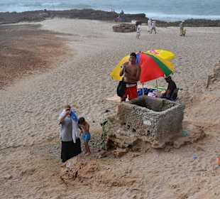Wioska rybaków przy plaży Legzira