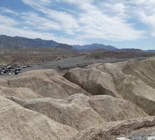Panorama am Zabriskie Point