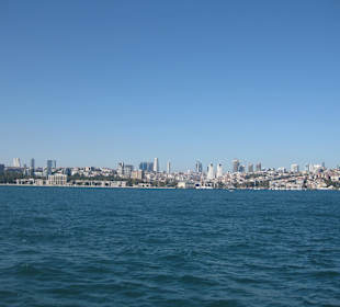 Blick auf die Skyline von Istanbul