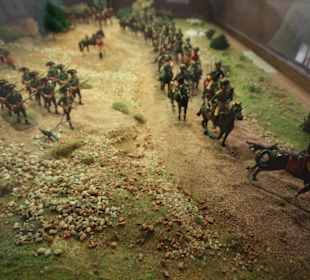 Exponate im Marstall Museum