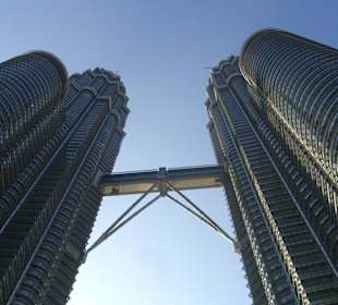 Die KL Towers schon beeindruckend