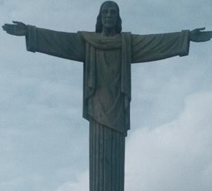 Christusstatue auf Isabel de Torres