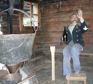 Almhütte mit Zöllner