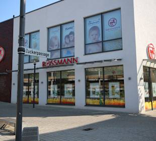 Geschäftshäuser im Einkaufszentrum