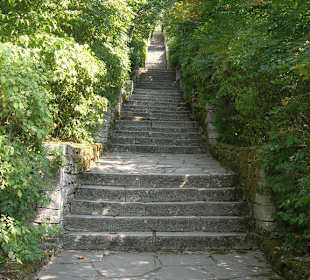 Treppe zum Reiter von Madara