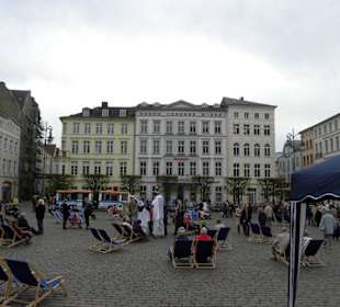 Blick über den Marktplatz