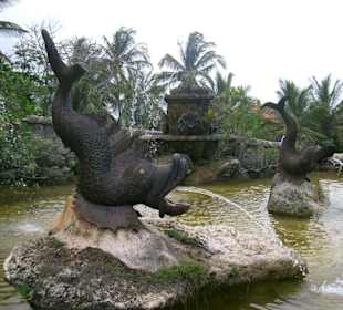 Brunnen in der Dorfmitte