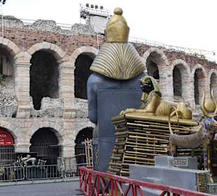 Verona mit Bühnenbild