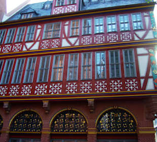 Die hintere Front vom Haus