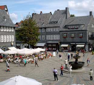 Blick auf den Marktplatz