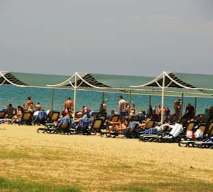 Evrenseki an der Promenade schon eng das ganze