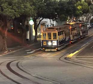 Cable Car Stadtaufwärts