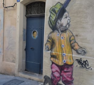 Künstler-Viertel Le Panier