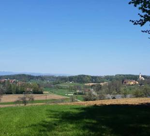Blick nach Sankt Josef