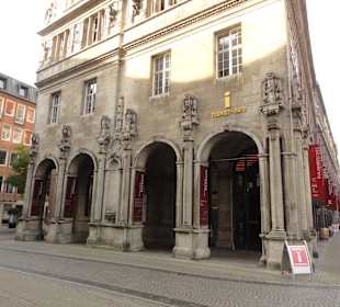 Stirnseite des Kontorhauses