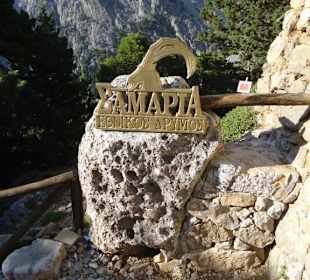 Eingang zur Schlucht