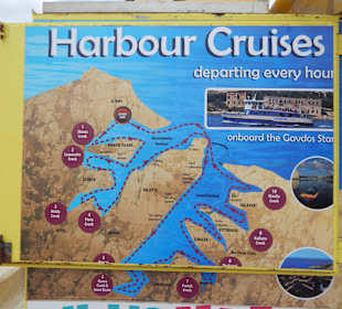 Route der Hafenrundfahrt