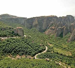 Ausblick vom Kloster Varlaam