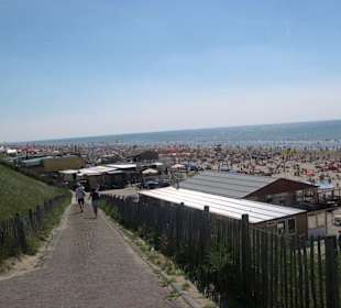 Weg zum Zandvoorter Strand