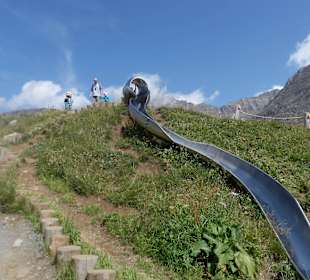 Plac zabaw przy jeziorach zaporowych Moosenboden