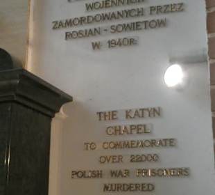 Katyn Kapelle – Erinnerung an Kathy-Massaker 1940