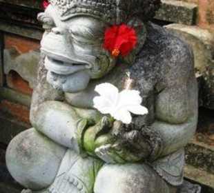 Affenstatue