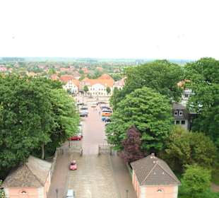 Blick vom Turm Schloß Jever