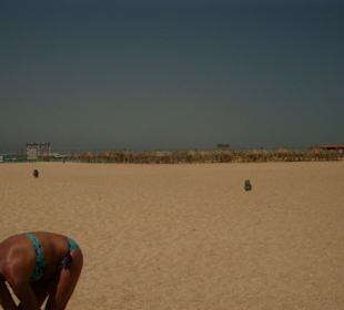 Weiter Sandstrand von Giftuninsel