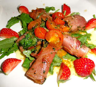 Involtini Casa - Pflaumen in Parmaschinken