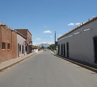 Das historische Städtchen Mesilla, NM