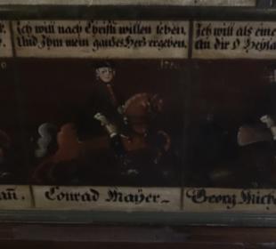 1. Obergeschoß - Zünfte - Reichtadt 16 - 18. Jh.