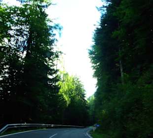 Verbindungsstraße Schräglage