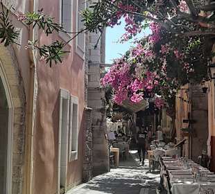 Herrlich kleine Gassen in Rethymnon