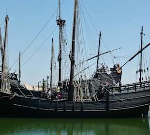 Der Nachbau der Karavelle Pinta