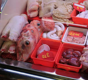 Rundgang durch die Markthalle La Boqueria