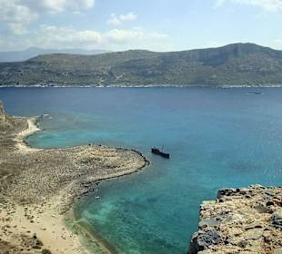 Gramvoussa - błękitna laguna