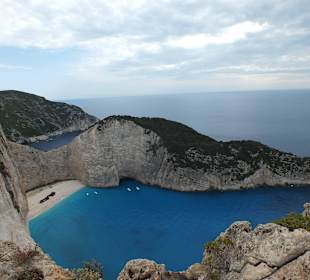 Zatoka Wraku widok z góry 