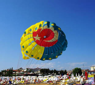 Vom Sunrise Richtung Side am Strand