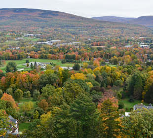 Ausblick vom Bennington Battle Monument