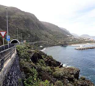 Blick auf Garachico vom Mirador El Guincho