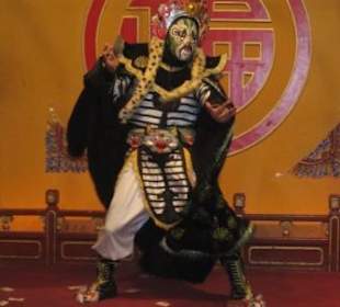 Chinesische Tanzdarbietung