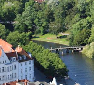 Die Wallanlagen im Malerwinkel von St. Petri