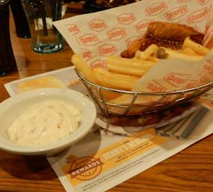 Fisch zu Tode frittiert