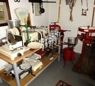 In der Fleischerei des Museums