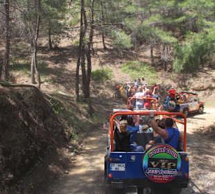 На джипах на Грин Каньен