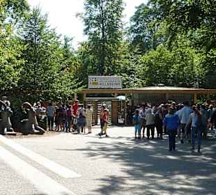 Hellabrunn - Isar - Eingang