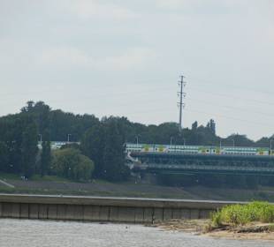 Beach Club La Playa an der Weichsel Aussicht