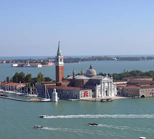 Blick von der Campinelle auf San Giorgio
