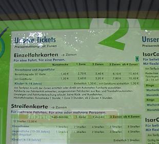 Vor dem Fahrkartenkauf ...