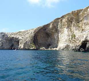 Anfahrt zur Blauen Grotte